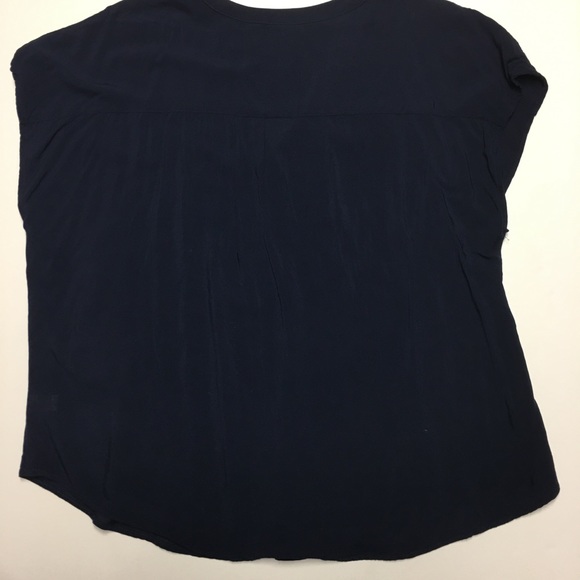 Torrid Women’s Navy Blue Button up Top Size 14 - Picture 5 of 6